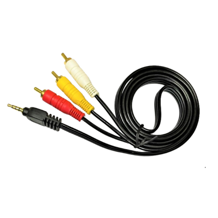 3.5mm Jack to 3 RCA Audio Video cable