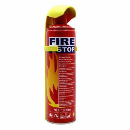 Portable Aerosol 1 Liter Fire Stop 1000ML Fire Extinguisher Spray
