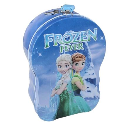 Frozen Fever Cartoon Character Piggy Bank With Lock And Keys Money Bank For Kids