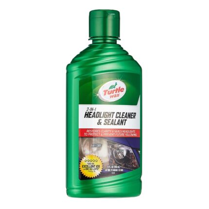 Turtle Wax 2 in 1 Headlight Cleaner Headlamp Lens Restorer And Sealant