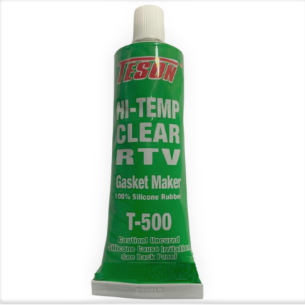 Teson Hi Temp Clear RTV Silicone Sealant Gasket Maker