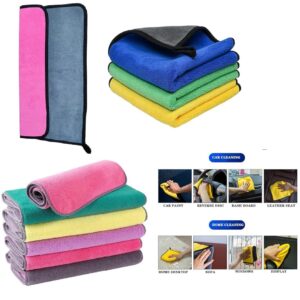 Microfiber Absorbent Multipurpose Cloth for Car and Home Cleaning