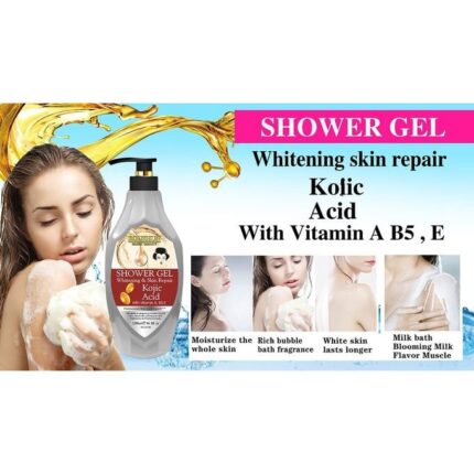 Roushun Kojik Acid Whitening Skin Repair Shower Gel