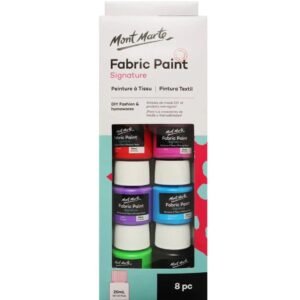 Fabric Paint 20Ml 8 Pcs