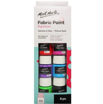 Fabric Paint 20Ml 8 Pcs