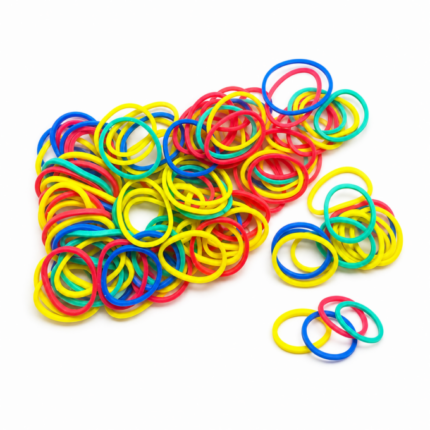 Multi Color Hair Elastic Rubber Band
