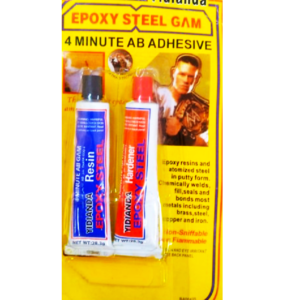 Epoxy Steel Gum 4 Minute AB Adhesive