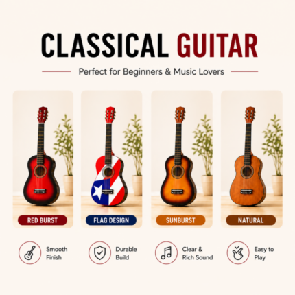 6 Strings Acoustic Guitar Musical instrument