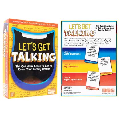 lets get talking card game