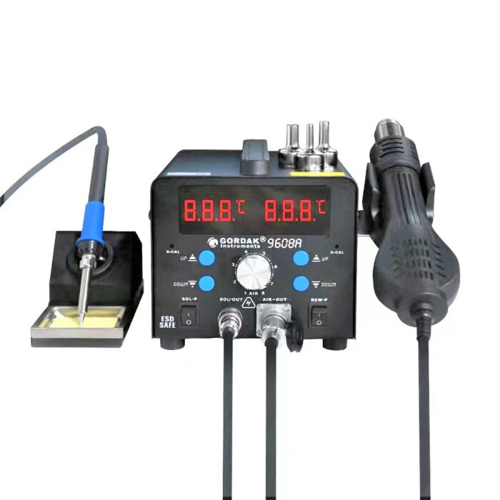 Gordak 9608A 2 in 1 1000W Hot Air SMD Rework And Soldering Station