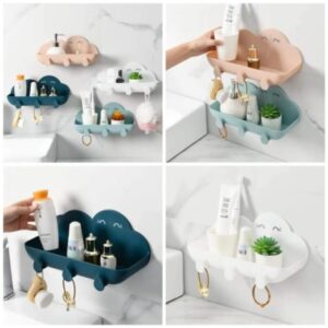 Generic Cloud Bathroom Organizer