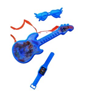 Kids Battery Operated Guitar With Watch and Glasses