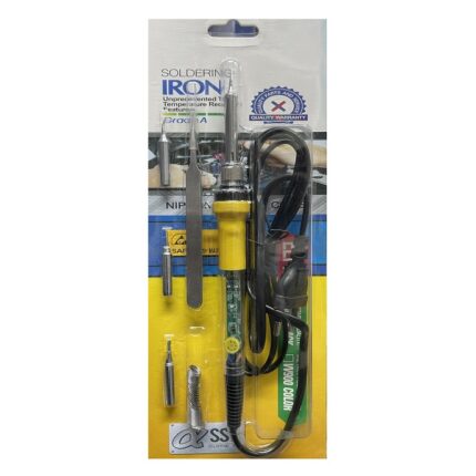 Adjustable Temperature Soldering Iron Gun, with Tweezer Solder Bits and Solder Wire Repair Kit