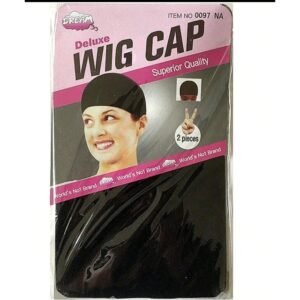 Black Stretchy Wig Cap