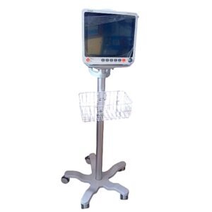 12 inch 4 parameters touch screen patient monitor with stand