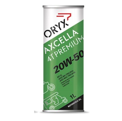Oryx Axcella 4T Premium 20W-50 Motorbike Engine Oil