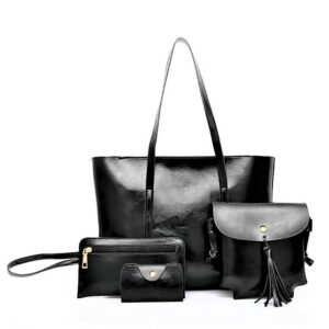 4 Pcs Women Shoulder And Handbag
