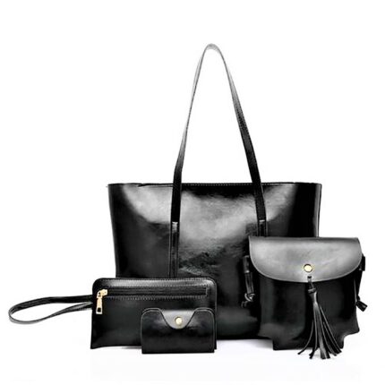 4 Pcs Women Shoulder And Handbag