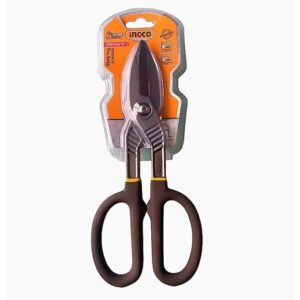 “Ingco HTS0410 10-Inch Tin Cutting Shears, Brown, Steel”