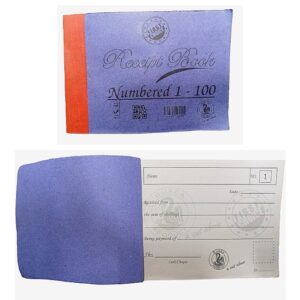 A6 Receipt Book for Business and Rent