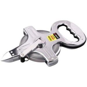 50m Open Reel Stainless Steel Tape Measure for Construction Survey