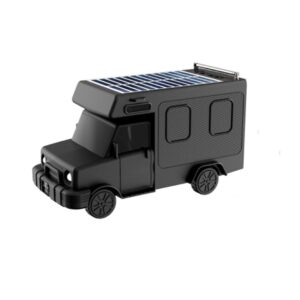 Solar powered van-designed wireless Bluetooth speaker