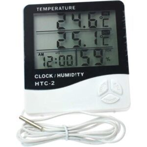 HTC-2 LCD Digital Thermometer Hygrometer
