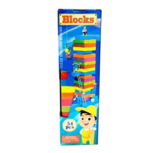 Generic Set of 54-piece Color Building blocks