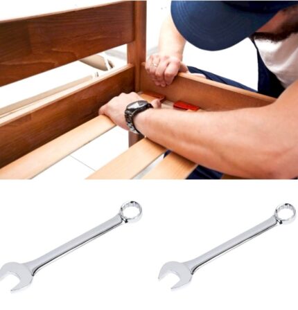 2 Pcs Combination Size 14 and 15 Bed Disassembly Spanners