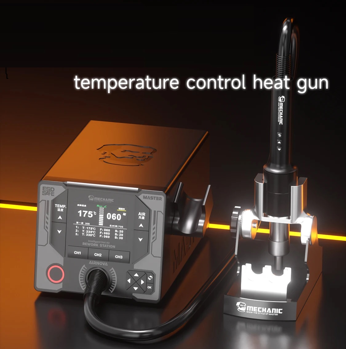 Mechanic AirNova Master 1200W Intelligent Hot Air Rework Station