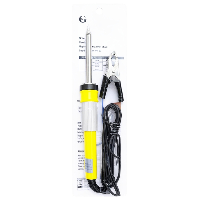 Dc 12v 30w Portable Soldering Iron With Alligator Clip