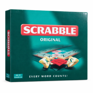 Scrabble Original Classic Crossword Board Game – Family Word Challenge