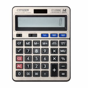 14 Digit Calculator 112 Steps Check Display With Battery for Office and School