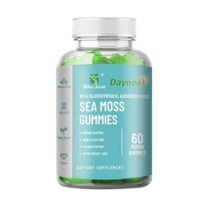 OceanVital Sea Moss Wellness Gummies – Natural Mineral Support (60 Vegan Gummies)