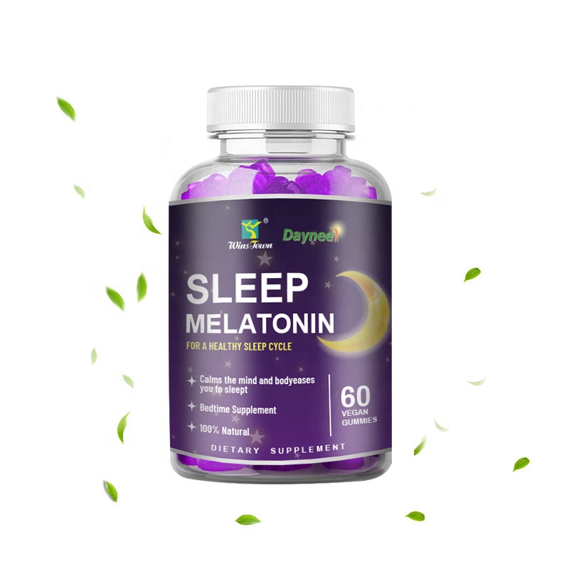 NightRest Melatonin Sleep Support Gummies – 60 Vegan Gummies