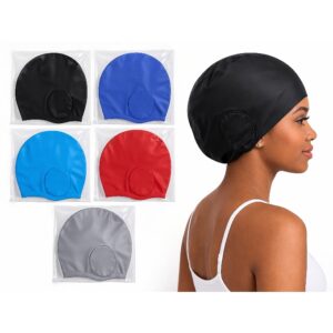 Extra large swimming cap for braided hair and adults