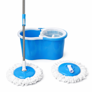 360° Spin Mop & Easy-Wring Bucket Cleaning Set
