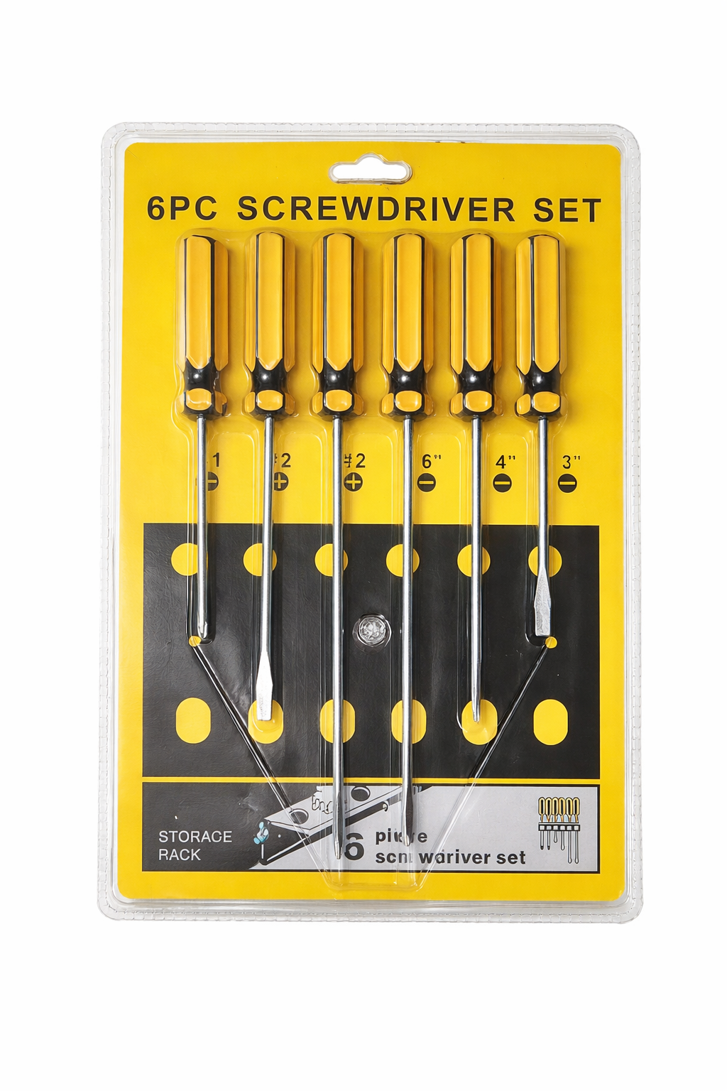 6 piece Screw Driver Set