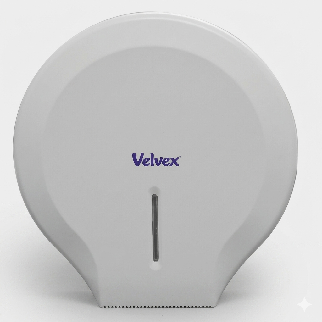 1777469030273 Velvex jumbo bathroom std disp (wht)-e012 - Image 1