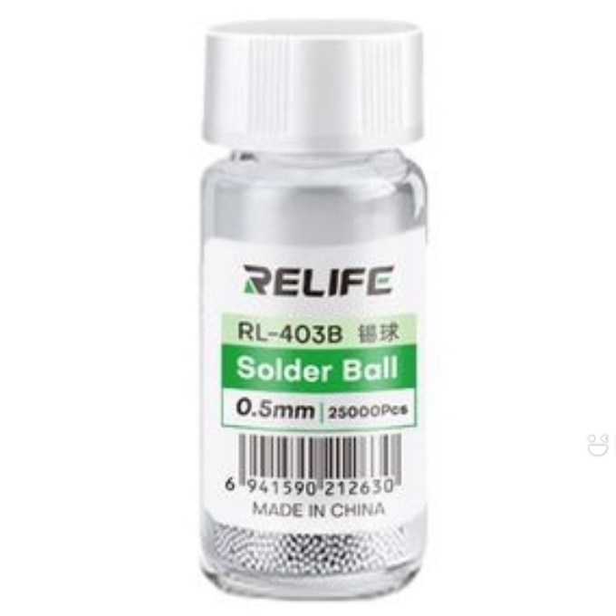 PhotoGrid_Site_1777108368711 RELIFE RL-403C Lead-Free Solder Balls - Image 1