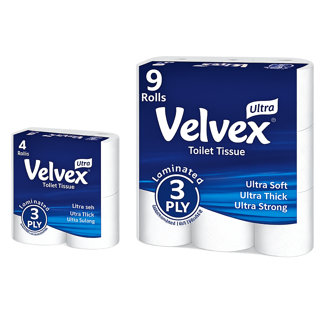 file_0000000067b471fdb5f984cd4fd0f96d Velvex Ultra 3-Ply 200sheet Toilet Tissue paper - Image 1