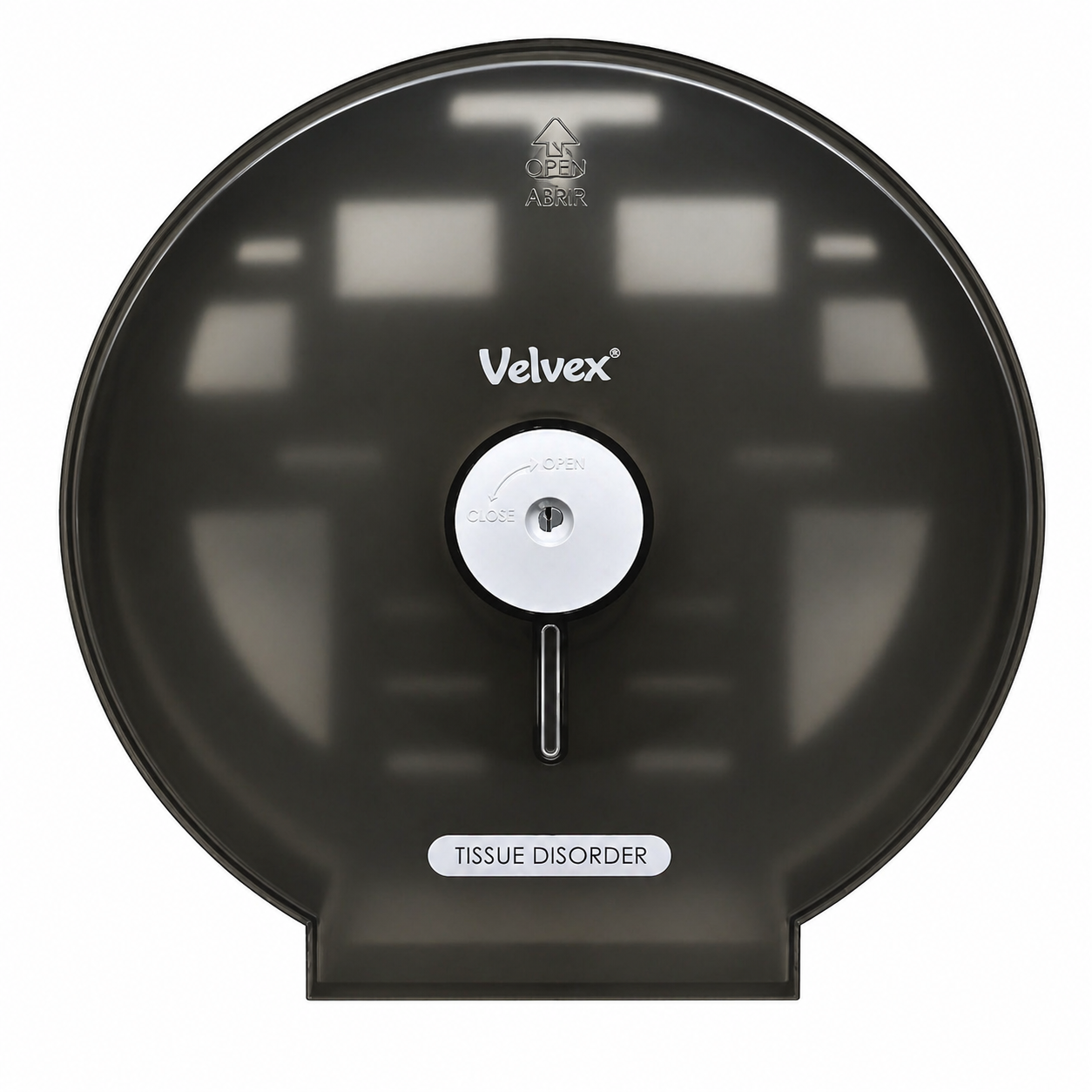 file_0000000092a871f5821a3a0e1a242af1 Velvex jumbo bathroom STD disp(trns+blk)-e51018 - Image 1