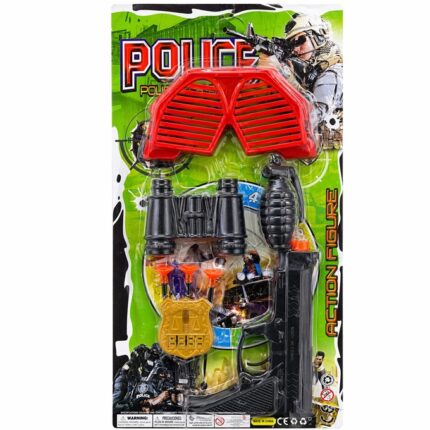 Action Police Pretend Play Gun Toy