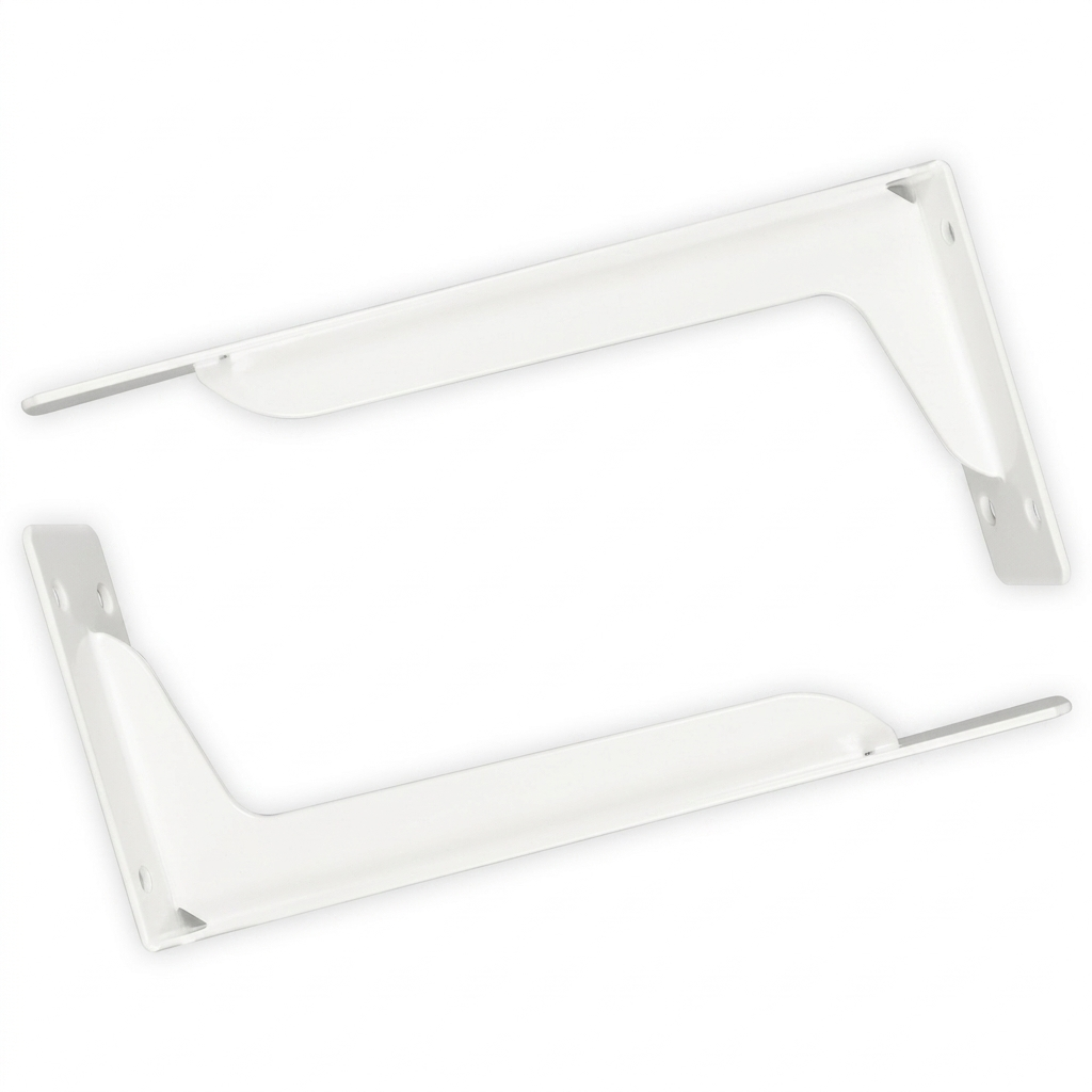 1778142844995 Heavy-Duty Reinforced Steel L shelf Brackets (2pcs) - Image 1
