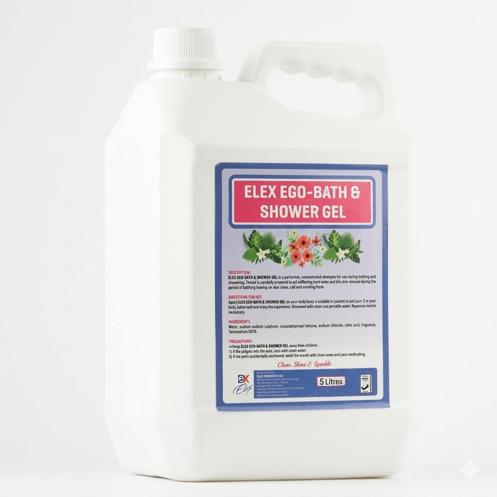 1778246006021 Elex Ego-Bath and Shower Gel (5 Litres) - Image 1