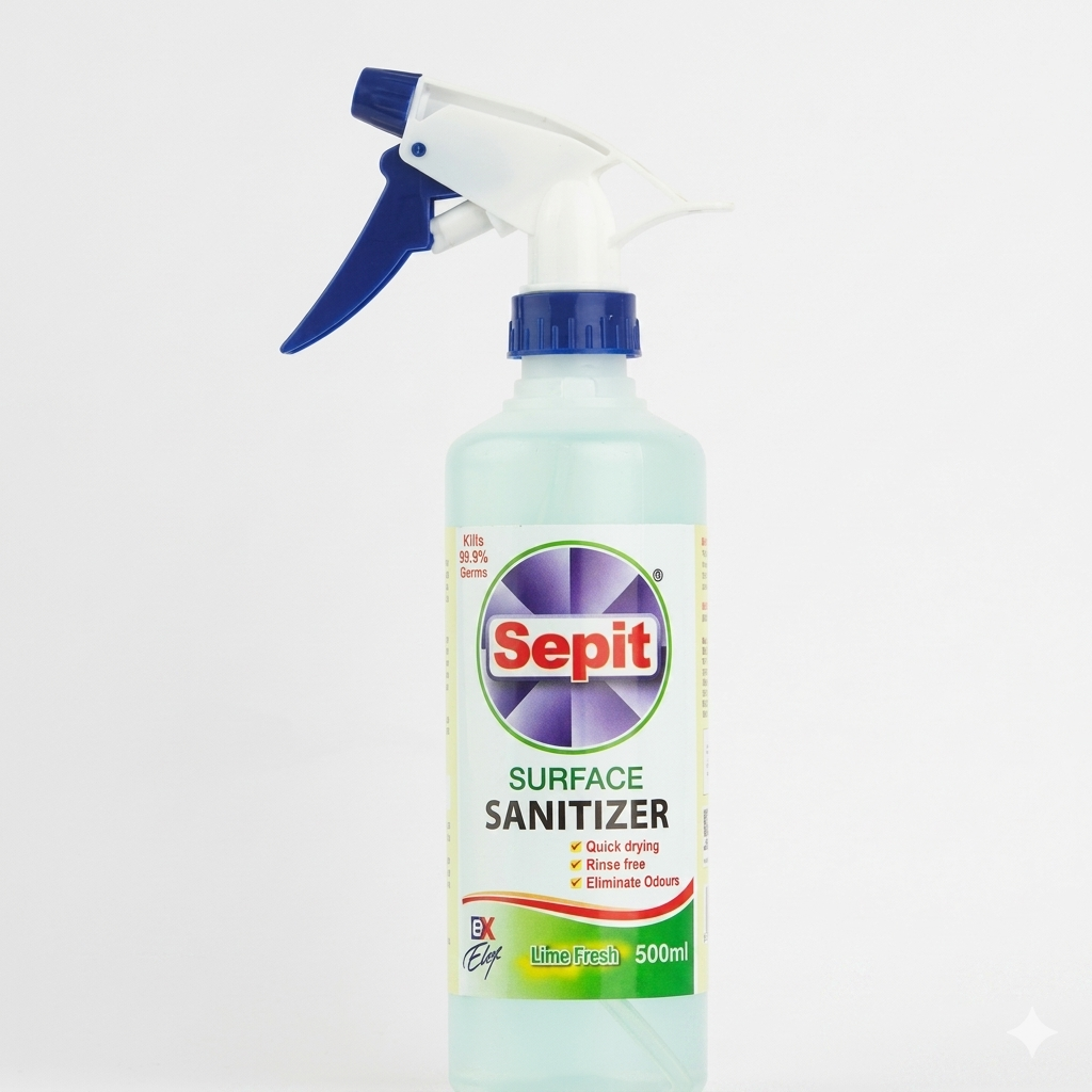 1778247685074 Sepit Surface Sanitizer Spray - Lime Fresh (500ml) - Image 1
