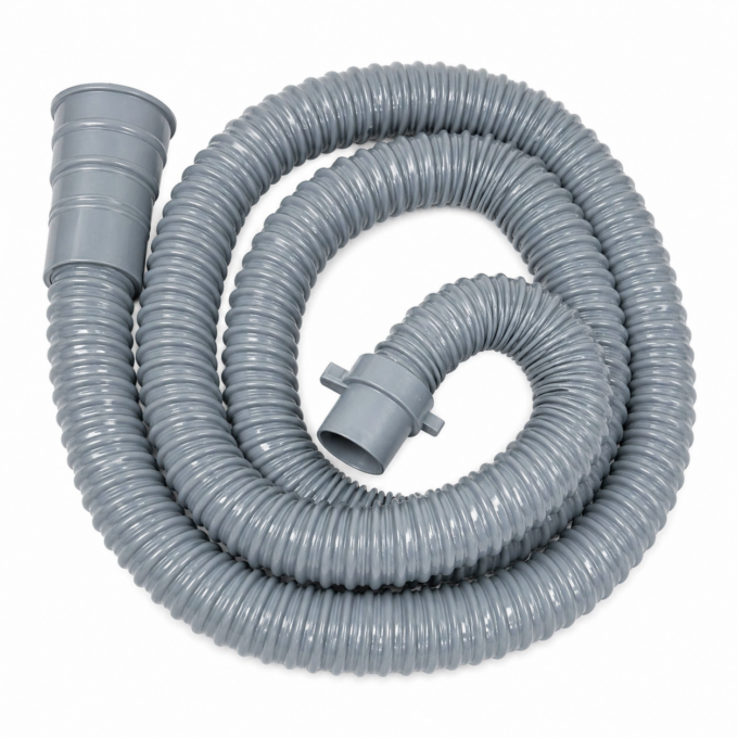 Universal 2 Meters Corrugated Washing Machine Outlet Drain Hose Pipe Universal 2 Meters Corrugated Washing Machine Outlet Drain Hose Pipe