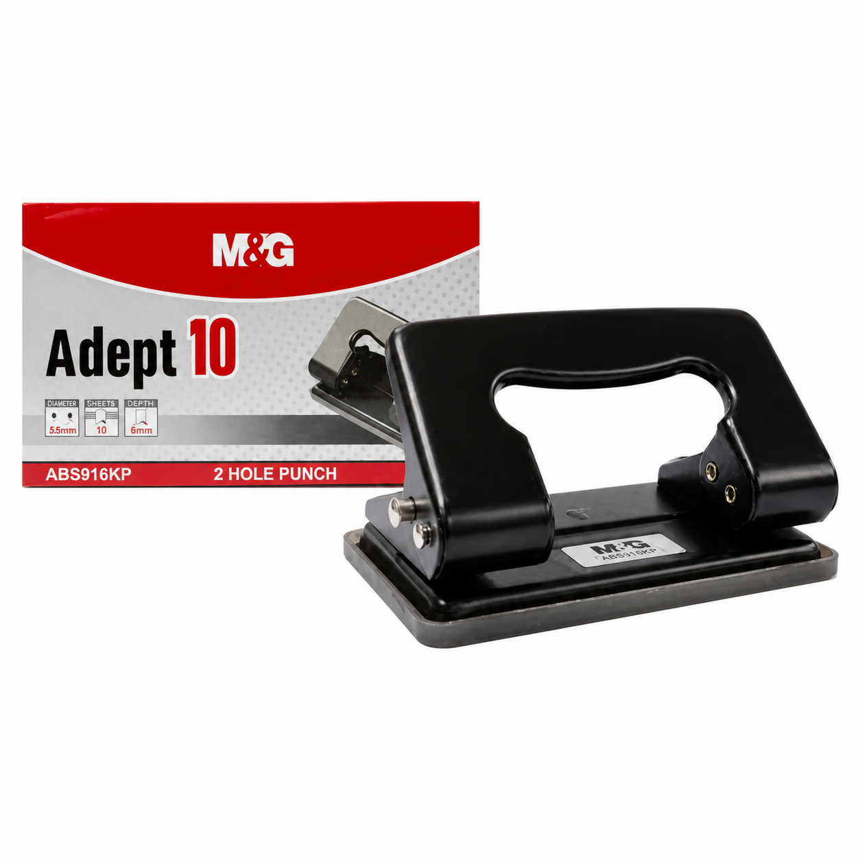 file_00000000e2e471f5ab91d3406c30cc7f M&G Adept 10 2-Hole Punch - Image 1
