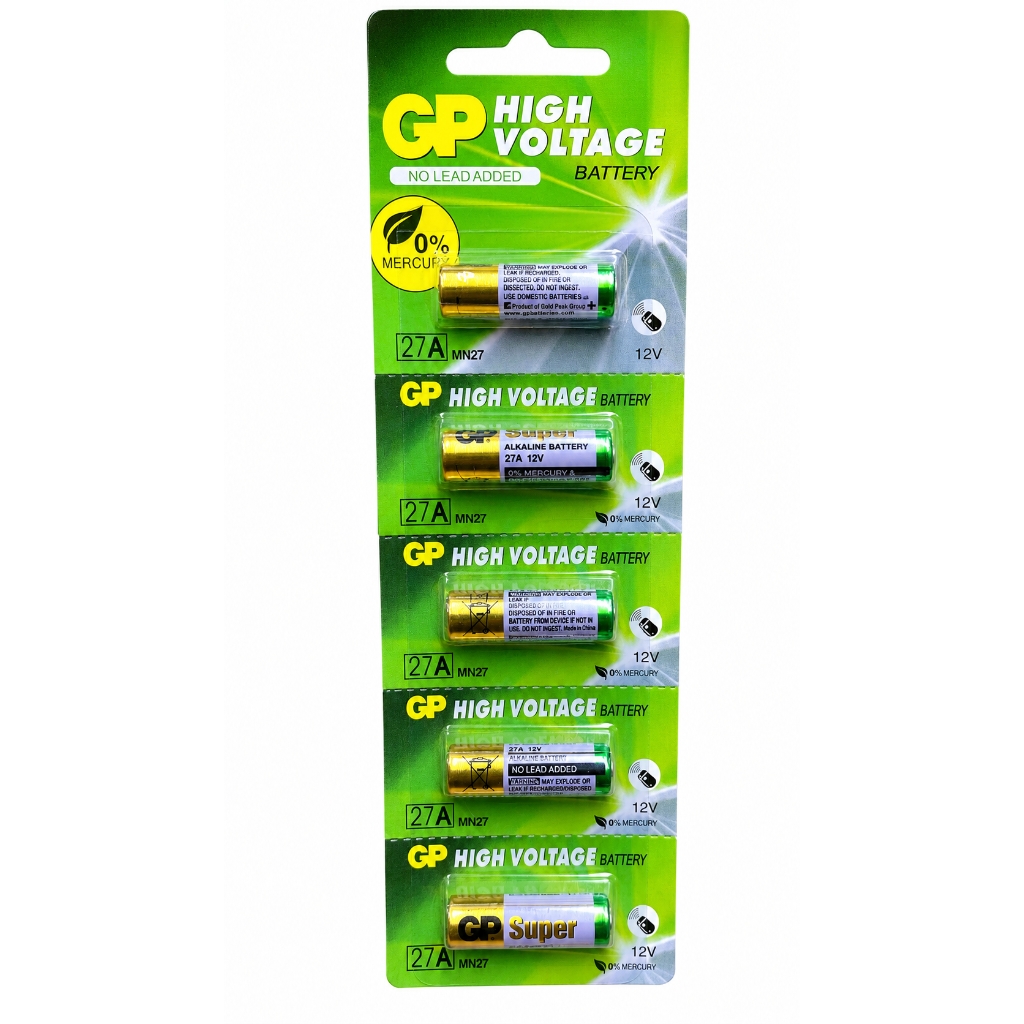 PhotoGrid_Plus_1781592221141 GP High Voltage Battery 27A (MN27) – 12V Alkaline Battery - Image 1