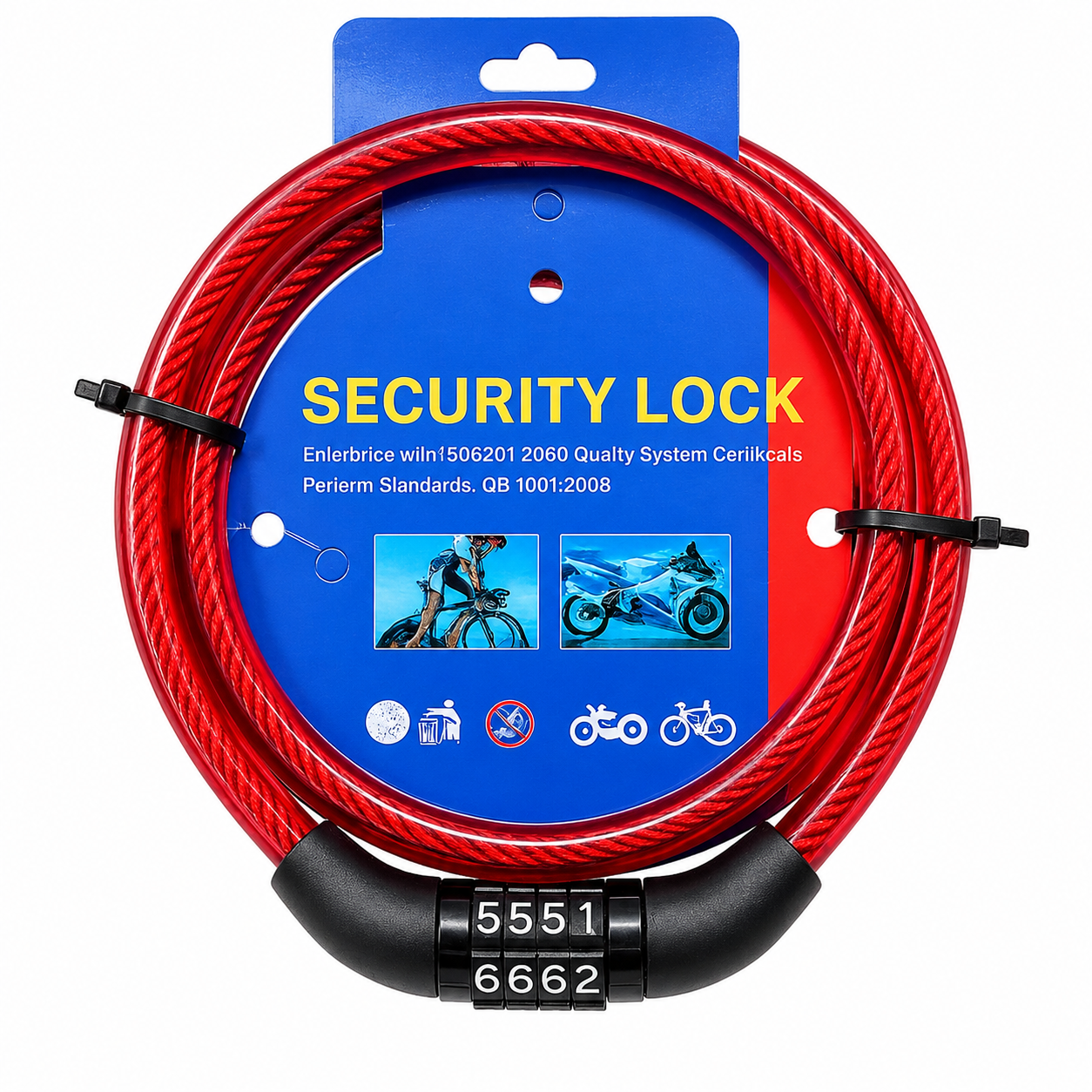 file_00000000740071f4a915296f993041d3 4-Digit Combination Security Cable Lock - Image 1